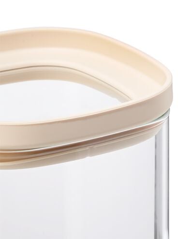 bo&icirc;te de conservation 1000 ml verre avec couvercle - 80810525 - HEMA