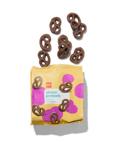 choco pretzels 110gram - 10380052 - HEMA