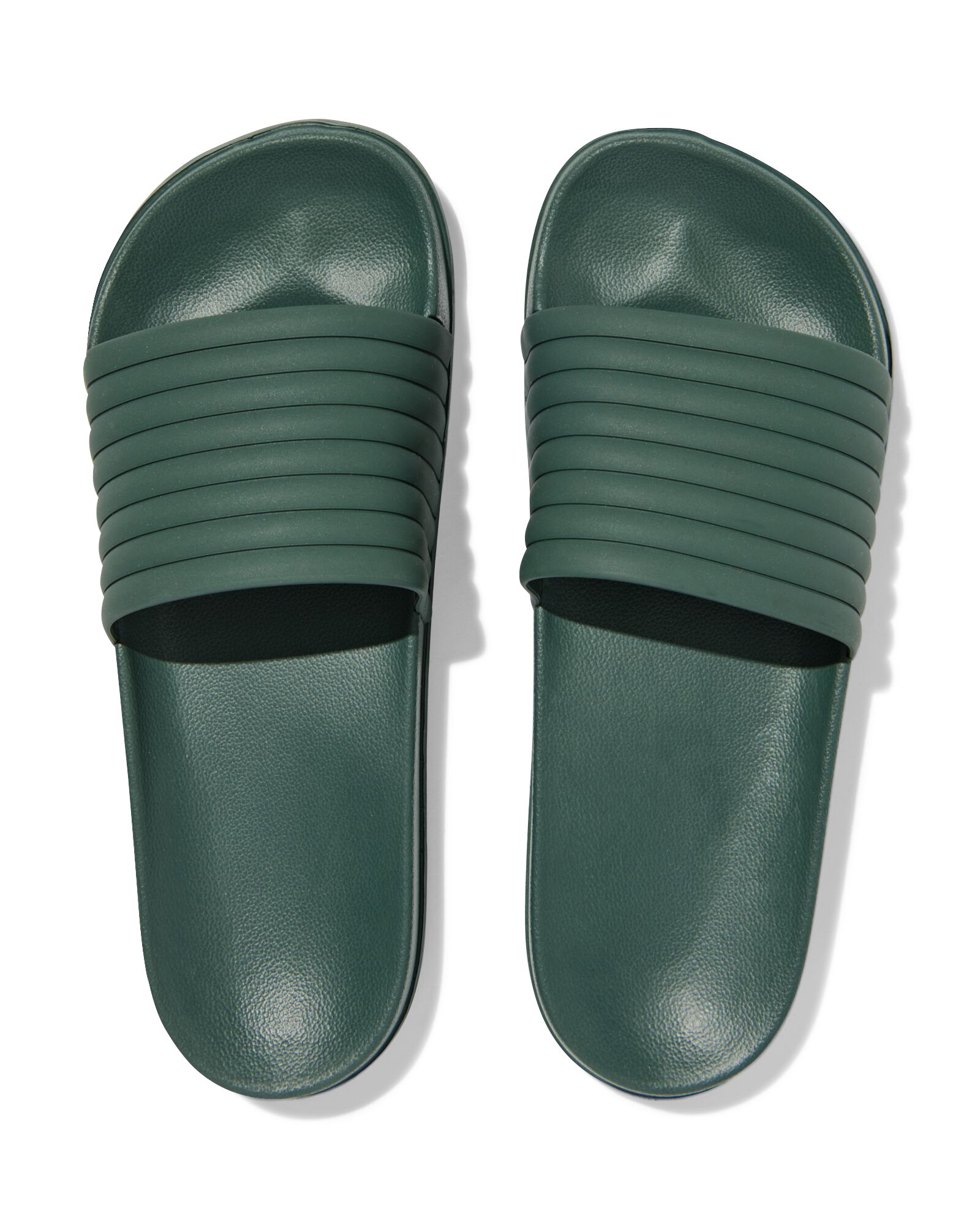 herenslippers  groen groen - 22100170GREEN - HEMA