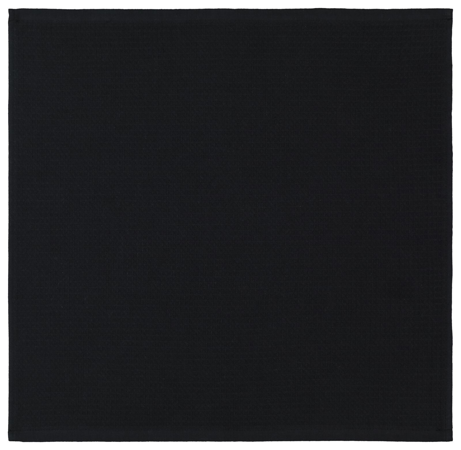 Küchenhandtuch, 50 x 50 cm, Baumwolle, Waffelstruktur, schwarz - 5490039 - HEMA