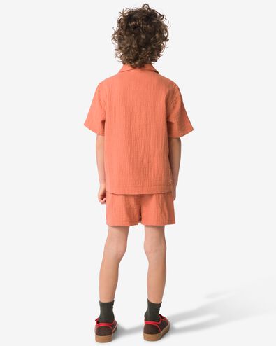 Kinderbekleidungsset Shirt und Shorts, Regular Fit hellbraun hellbraun - 30716405LIGHTBROWN - HEMA
