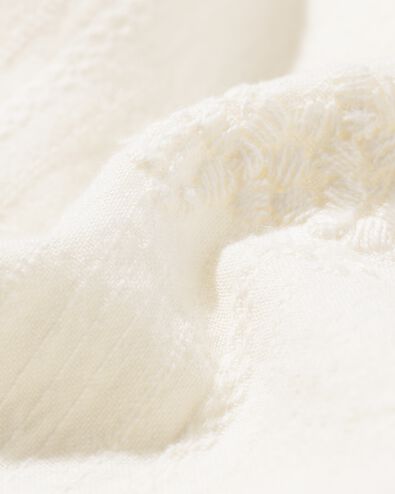 Kinderbluse Blumen eierschalenfarben - 30812500OFFWHITE - HEMA