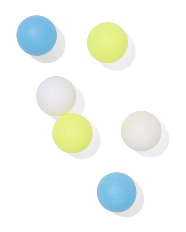 6 balles de ping-pong - 15840174 - HEMA
