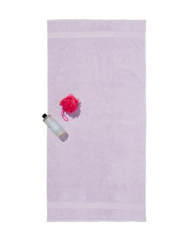 serviette de bain 70x140 qualité épaisse lilas lilas serviette 70 x 140 - 5284604 - HEMA