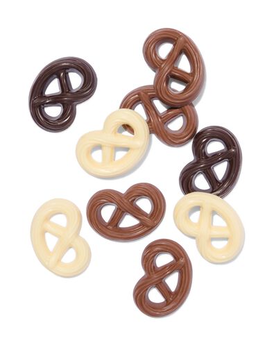 bretzels en chocolat assortis 150g - 10350065 - HEMA