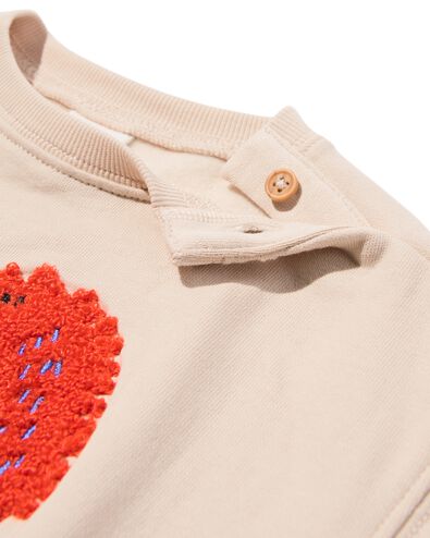 baby sweater paard ecru ecru - 33164670ECRU - HEMA