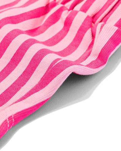 short b&eacute;b&eacute; comfort fit rayures - 2 pi&egrave;ces rose rose - 33095670PINK - HEMA