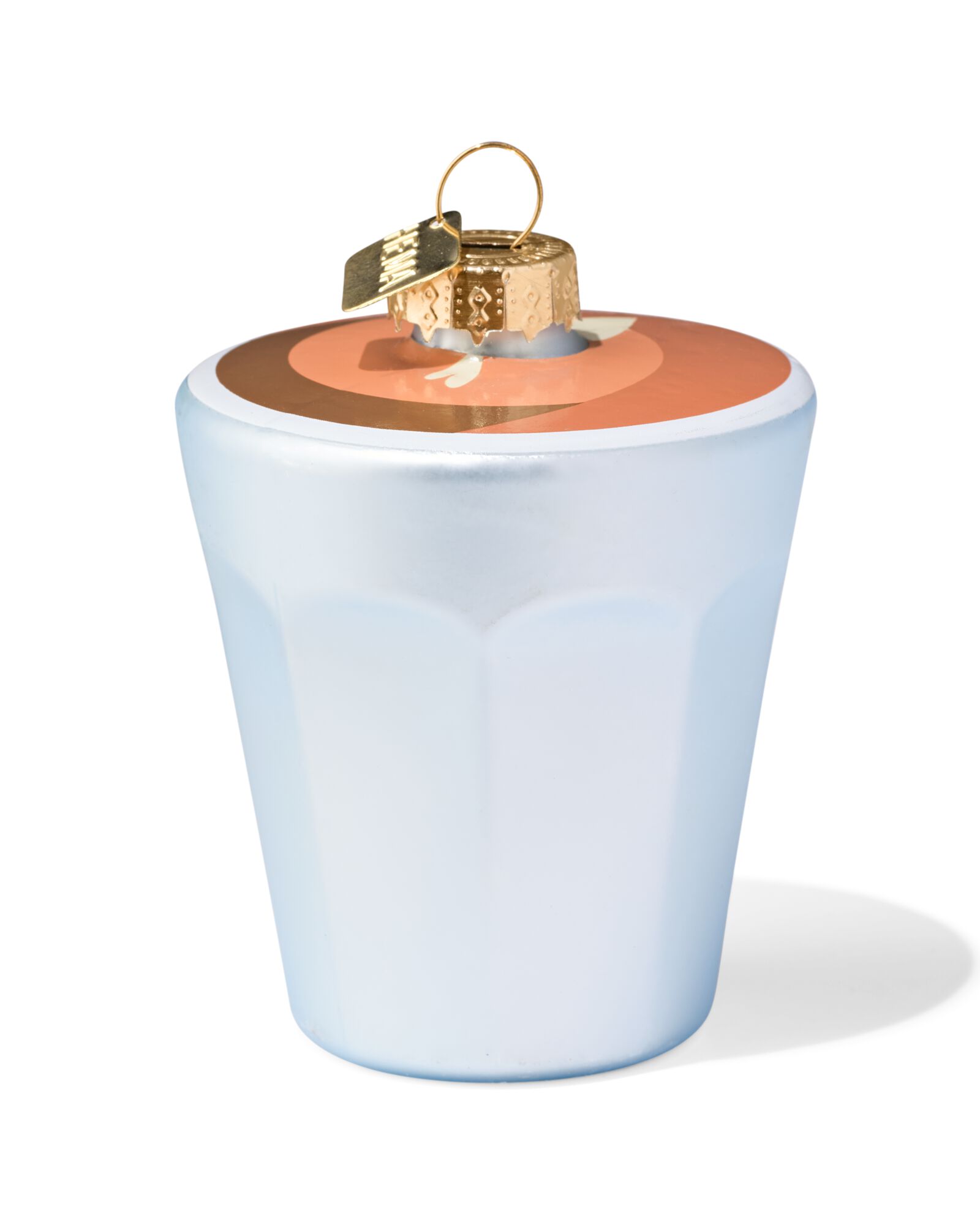 kerstbal picardieglas - 25110096 - HEMA