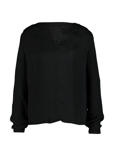 Damen-Shirt schwarz schwarz - 1000014855 - HEMA