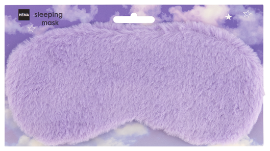 kuschelweiche Schlafmaske, violett - 11820021 - HEMA