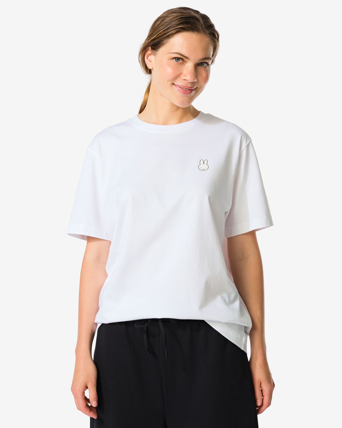 Hema International Hema Sportshirt Dames Gestreept T-Shirt Marine