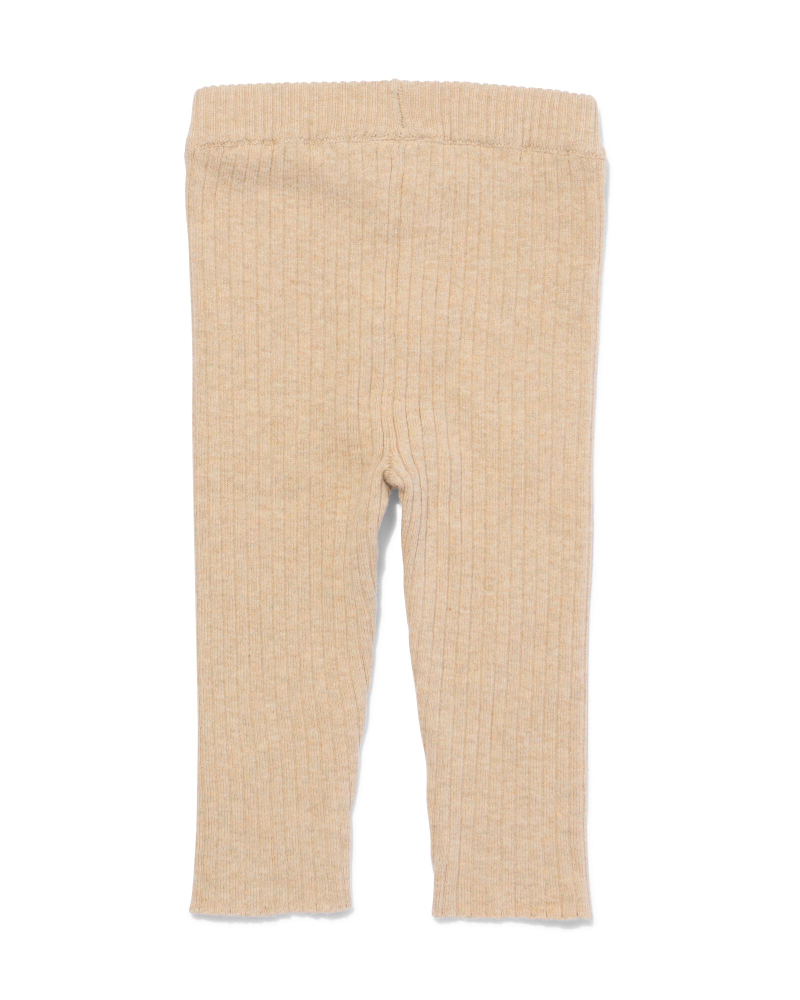legging en maille c&ocirc;tel&eacute;e pour b&eacute;b&eacute; sable - 33073860SAND - HEMA