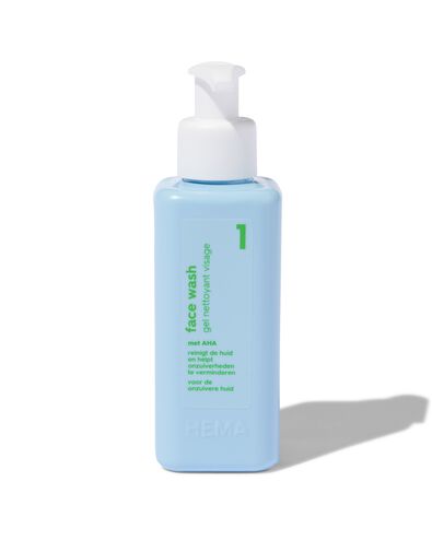 face wash met AHA voor de onzuivere huid 145ml - 17870103 - HEMA