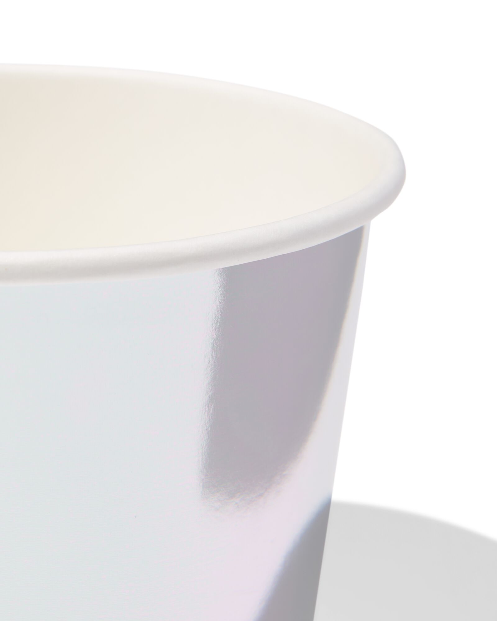 Schale 450 ml, Papier, silbern &ndash; 4 St&uuml;ck - 14250251 - HEMA