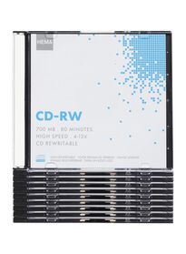 CD-RW 700 MB, 10 Stück - 39529623 - HEMA