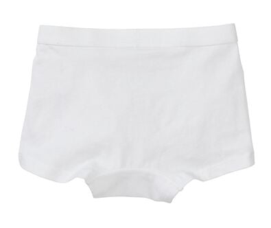 3-pak kinder boxers wit wit - 1000001687 - HEMA