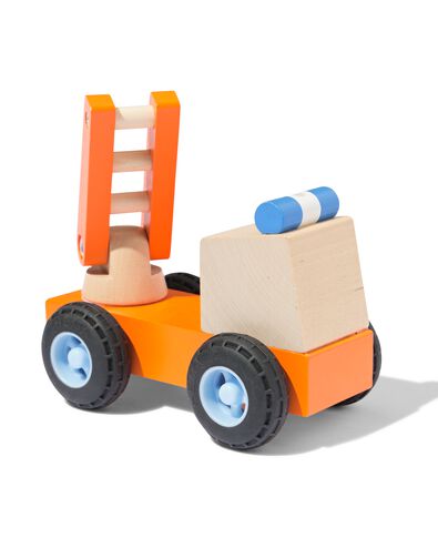 Feuerwehrauto aus Holz - 15100562 - HEMA