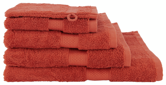 handdoek - 50 x 100 cm - zware kwaliteit - terra terra handdoek 50 x 100 - 5200174 - HEMA