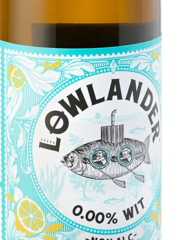 Lowlander Wit 0.0% 33cl - 17440100 - HEMA