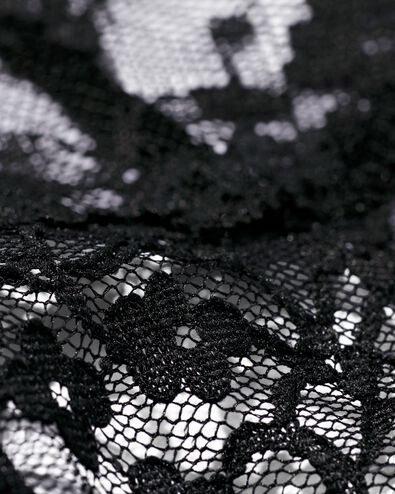 string femme en dentelle noir XL - 19622025 - HEMA