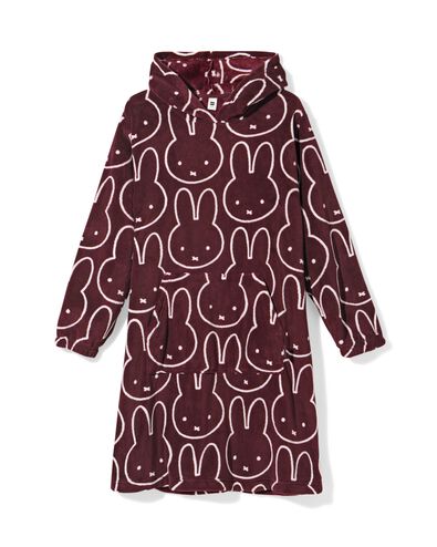 Miffy Damennachthemd bordeauxrot bordeauxrot - 23401285BURGUNDYRED - HEMA