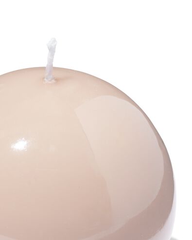 bougie sph&eacute;rique ⌀10cm lisse brillante - 13504219 - HEMA