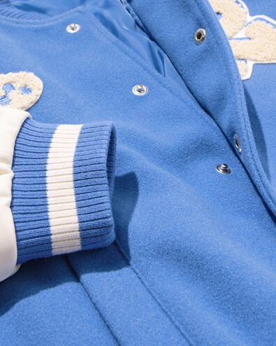 blouson bomber enfant bleu bleu - 30713501BLUE - HEMA