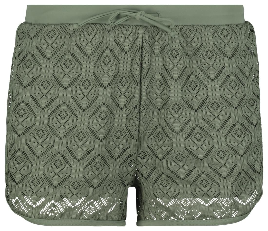 dames zwemshort legergroen - HEMA