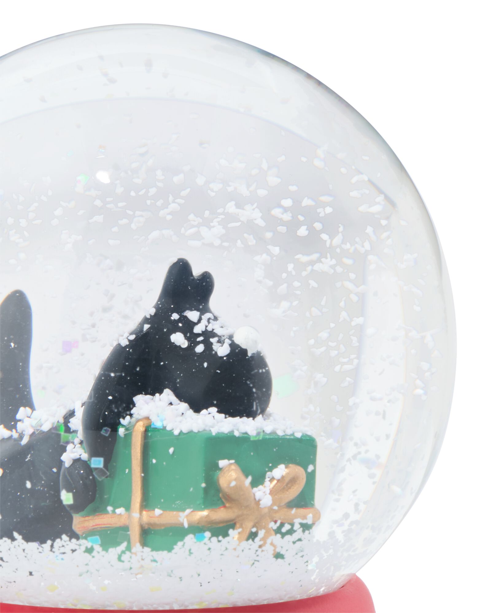 Takkie sneeuwbol 8x10.5x8cm - 25100465 - HEMA