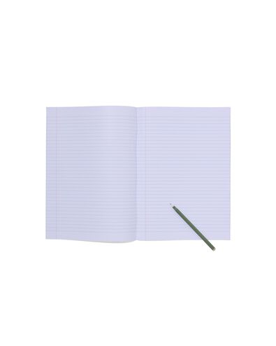 3er-Pack Hefte, violett, DIN A4, liniert - HEMA