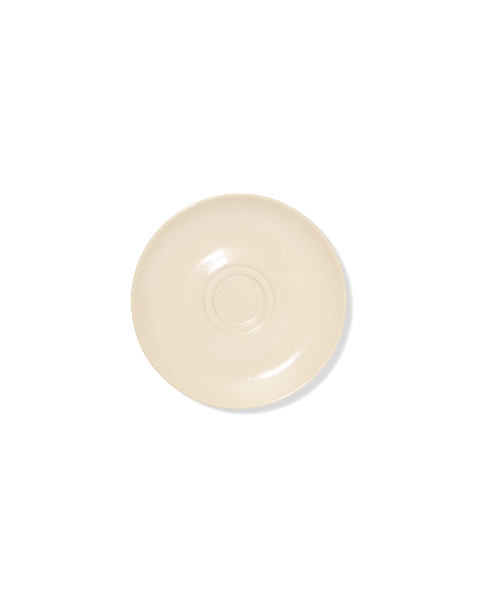 Untertasse &Oslash; 14,1 cm, Puur, Steingut, wollwei&szlig; - 80660320 - HEMA