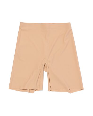 Mittelstark figurfreundliche Radlerhose mit hoher Taille beige beige - 21500367BEIGE - HEMA