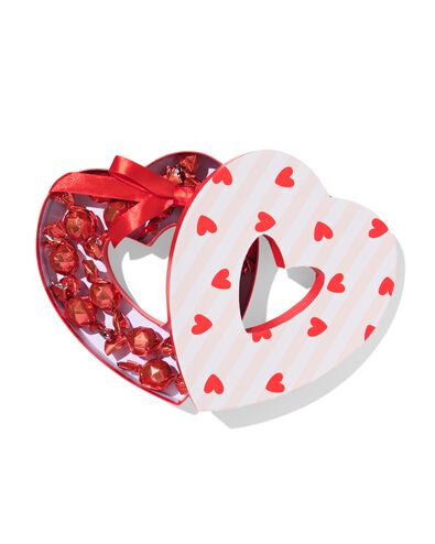 bo&icirc;te de bonbons en forme de c&oelig;ur 185g  - 24152601 - HEMA