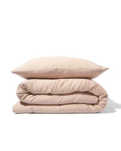 housse de couette 140x200/220 cm bleu taupe - 5790152 - HEMA