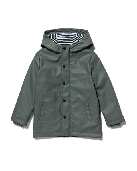 veste enfant à capuche vert vert - 1000030031 - HEMA