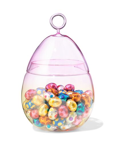 coquetier 14x14x24,5cm verre d&eacute;grad&eacute; de couleur - 25800080 - HEMA