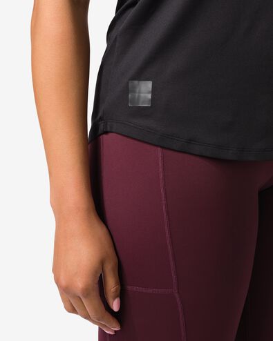 d&eacute;bardeur sport femme coupe confort noir noir - 36000506BLACK - HEMA