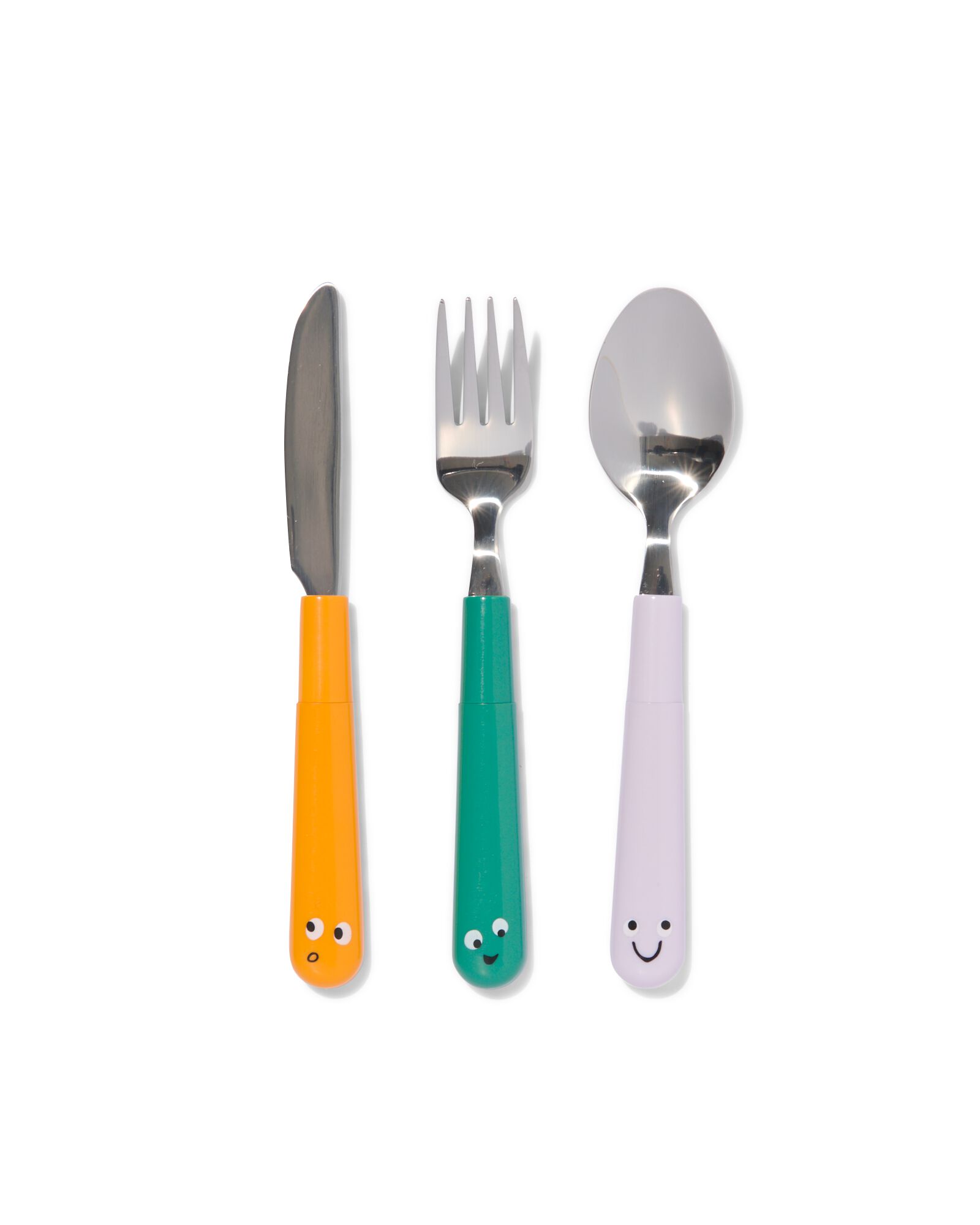 Kinder-Besteck, Gesicht - 9906012 - HEMA