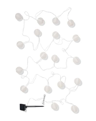 guirlande lumineuse de 8,95 m avec 18 lanternes LED &agrave; l'int&eacute;rieur et &agrave; l'ext&eacute;rieur - 41800153 - HEMA