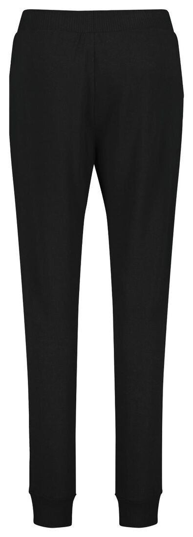 pantalon de pyjama femme sweat noir - 1000022507 - HEMA