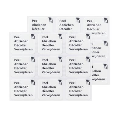 18-pak poster tabs - 81040081 - HEMA