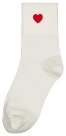 Socken, Größe 42-46, Herzen - 61150111 - HEMA