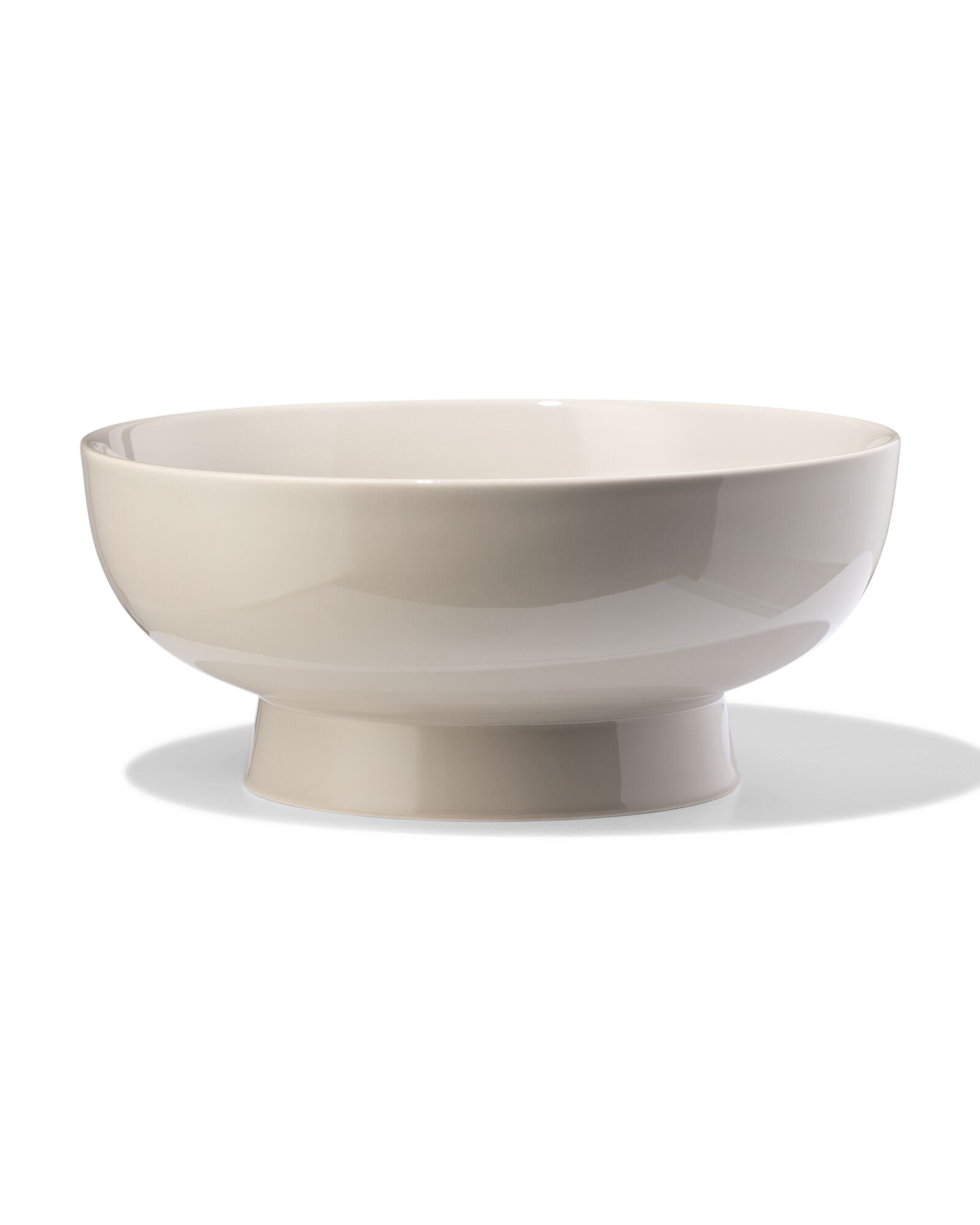 Salatsch&uuml;ssel ⌀ 26 cm, Knap, New Bone China, grau - 9650322 - HEMA