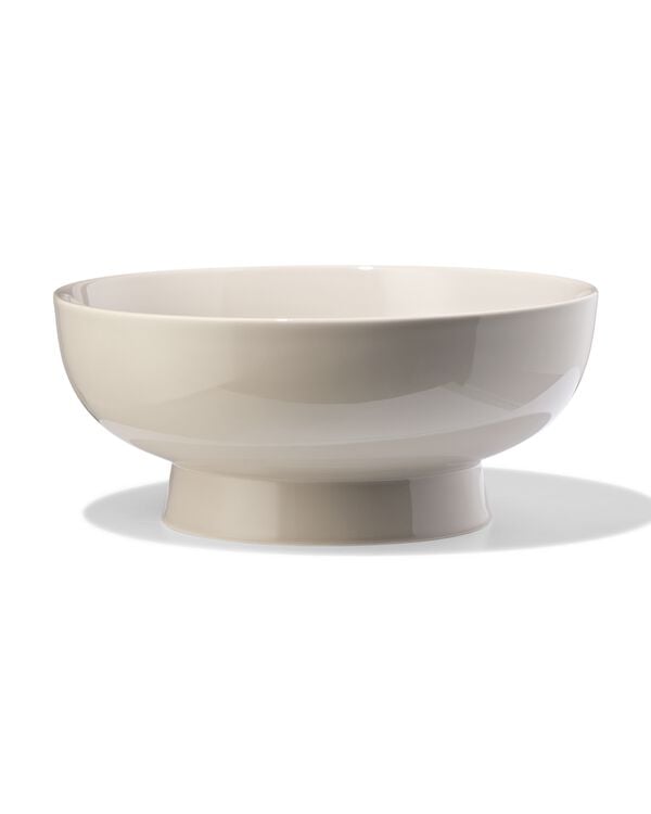 saladier &Oslash;26cm Knap new bone china gris - 9650322 - HEMA