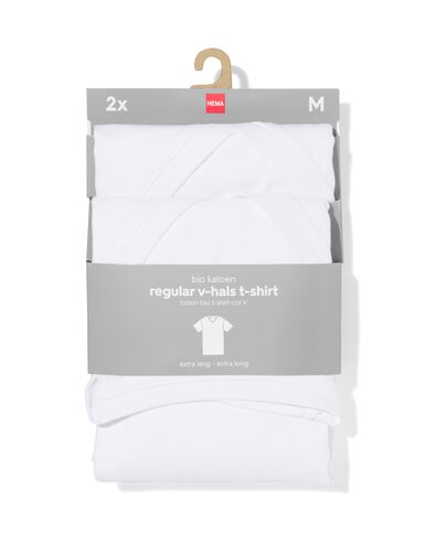 T-shirt à Demi-manches Pour Hommes Col En V Coton Makò