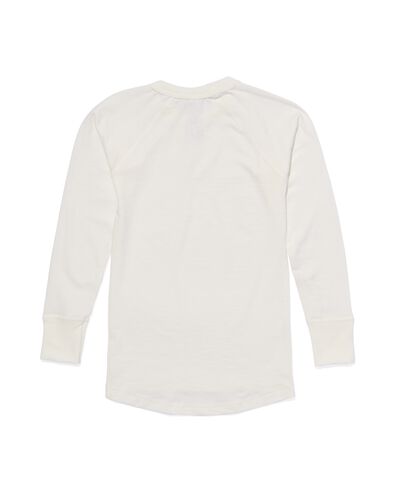 t-shirt thermo enfant blanc blanc - 1000001471 - HEMA