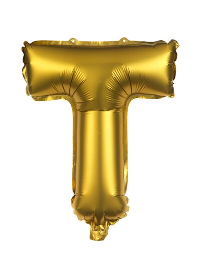 folieballon letter T - 1000016356 - HEMA