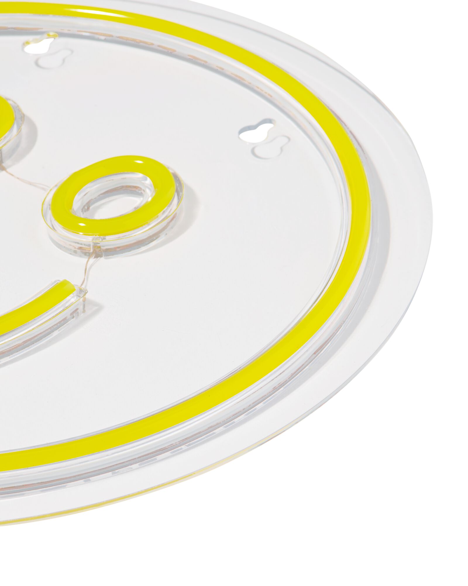 Neonlampe, &Oslash;30 cm, Gesicht - 38400053 - HEMA