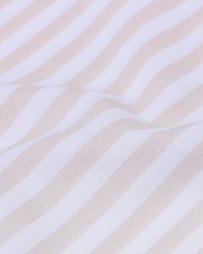 housse de couette 140x200/220 cm coton doux beige - 5750134 - HEMA