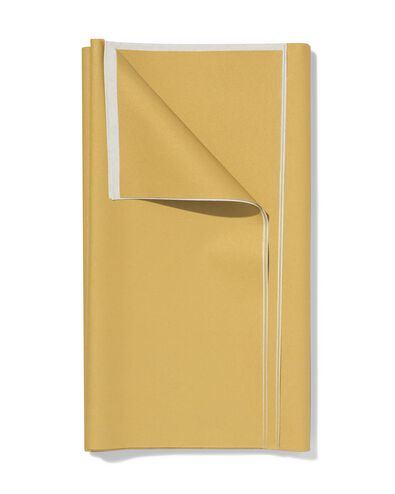 Tischdecke, 138&nbsp;&times;&nbsp;220&nbsp;cm, Papier, Gold - 25610012 - HEMA